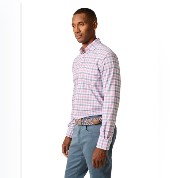 Johnnie-O Men's McArthur Button Down Shirt, Sz L - Picture 1 of 13